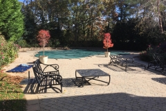 Pool Cover and Patio